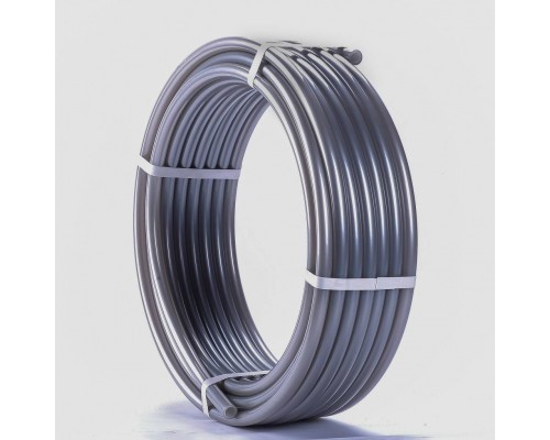 Труба ROMMER PEX из сшитого полиэтилена с кислородным слоем, серая, 16х2,2 (бухта 500 метров) (RPX-0001-501622) Труба ROMMER PEX из сшитого полиэтилена с кислородным слоем, серая, 16х2,2 (бухта 500 метров) (RPX-0001-501622)