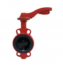 Затвор дисковый поворотный РАШВОРК 200-250-16, DN250 PN16, GG25 / GGG40 / EPDM, М/Ф с рукояткой (200-250-16)