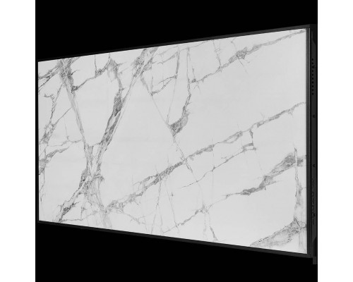 Отопительная панель STOUT WHITE STONE SCT 120*60 белый гранит / черный корпус SCT-00WB-012060 (SCT-00WB-012060)