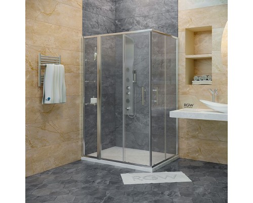 Душевой уголок RGW Hotel HO-43 110x80 см с полками