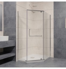 Душевой уголок RGW Passage PA-091 120х90, профиль хром, стекло прозрачное