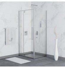 Душевой уголок RGW Stilvoll SV-03+90 см (89-92)x90x200 профиль хром, стекло прозрачное