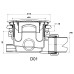 Сифон для душевых поддонов RGW Velplex QYD-01 черный