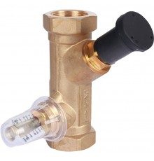 Вентиль балансировочный Watts BP SRV-IG25 с расходомером и функцией Memostop (10010156)