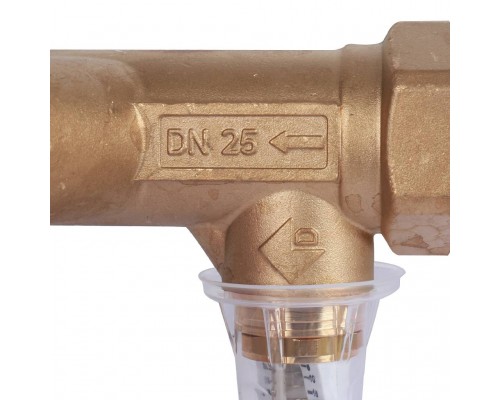 Вентиль балансировочный Watts BP SRV-IG25 с расходомером и функцией Memostop (10010156)