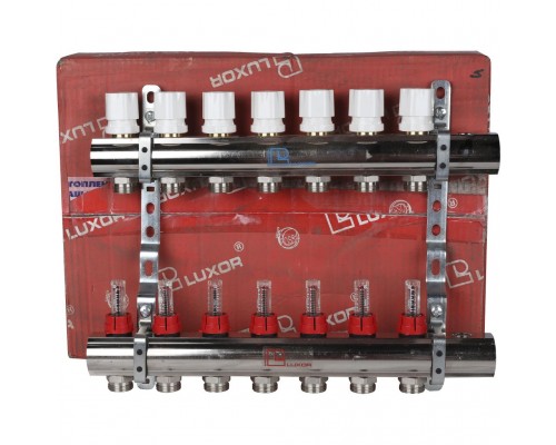 Коллектор в сборе с расходомерами LUXOR CD 477/7 (15662707N)