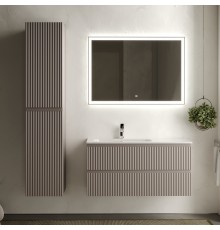 Мебель для ванной комнаты Sancos Snob R 100 см, L, doha soft
