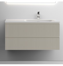 Тумба с раковиной Sancos Snob T 100 см, R, beige soft