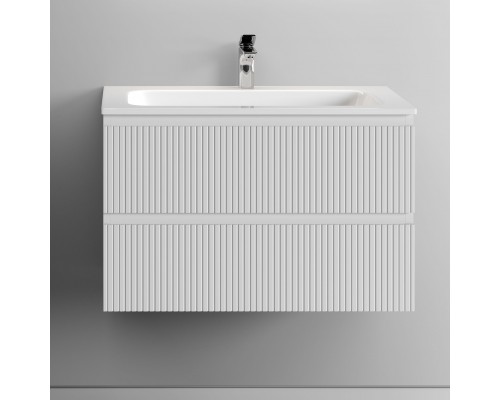 Тумба с раковиной Sancos Snob T 80 см, bianco