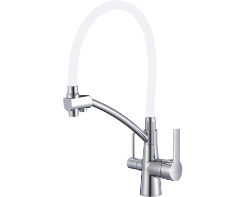 Смеситель для кухни Savol S-L1805-02 с гибким изливом