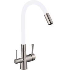 Смеситель для кухни Savol S-L1806L-02 с гибким изливом