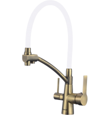 Смеситель для кухни Savol S-L1805C-02 с гибким изливом