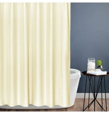 Штора для ванной Carnation Home Fashions Grace Jacquard Ivory 178х213, слоновая кость