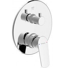 Смеситель для ванны с душем Bravat Rhein PB8429564CP-2-ENG
