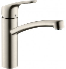 Комплект  Смеситель для кухни Hansgrohe Focus 31806800 + Фартук для кухни Hansgrohe черный
