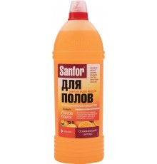 Средство для мытья пола Sanfor Ультра Блеск Освежающий Цитрус 1 л
