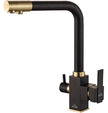 Смеситель для кухни Steel Hammer SH 805 Black Br
