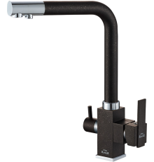 Смеситель для кухни Steel Hammer SH 805 Black Cr