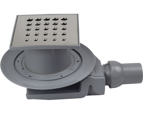 Душевой трап Pestan Drops Mask Drops 4 Mask 13000079, хром