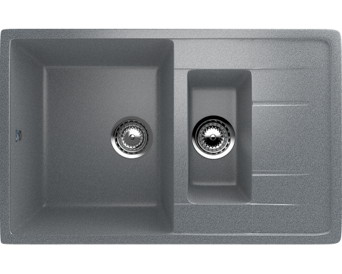 Мойка кухонная Ulgran U-205 -309 темно-серая
