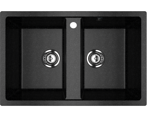 Мойка кухонная Ulgran U-608 -308 черная