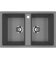 Мойка кухонная Ulgran U-608 -309 темно-серая
