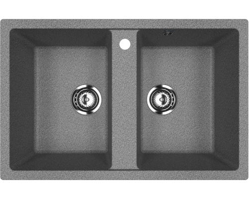 Мойка кухонная Ulgran U-608 -309 темно-серая