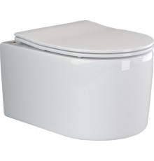 Унитаз подвесной Ceramicanova Moments CN3003 с микролифтом, безободковый
