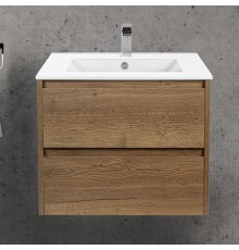 Тумба с раковиной Vincea Gio 60 дуб табак