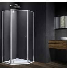Душевой уголок Vincea Penta VSP-3P900CL 90x90, профиль хром, стекло прозрачное
