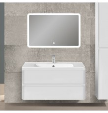 Мебель для ванной комнаты Vincea Vico 100 белая глянцевая