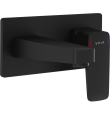 Смеситель для раковины VitrA Root Square A4273836EXP матовый черный