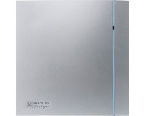 Вытяжной вентилятор Soler Palau Design Silent 100 CZ Design silver