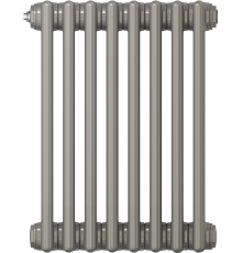 Радиатор стальной Zehnder Charleston Retrofit 3057/08 3-трубчатый, подключение 1270, technoline, с кронштейнами