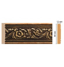 Молдинг DECOMASTER 150-57 ДМ (80*12*2400 мм)
