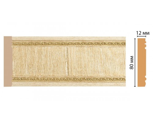 Молдинг DECOMASTER 150-5 (80*12*2400мм)