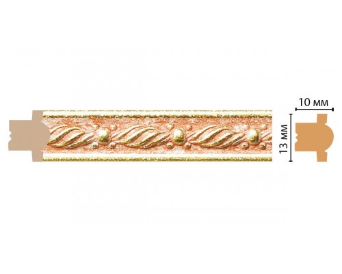 Молдинг DECOMASTER 189-34 (13*10*2400мм)