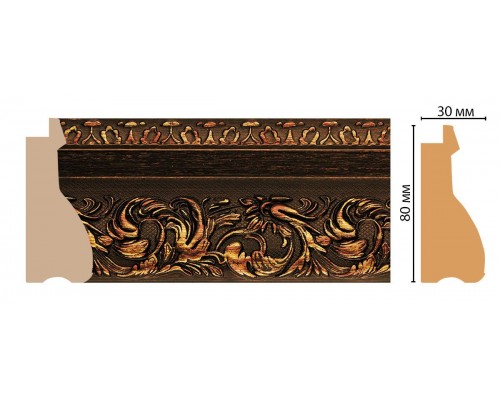 Багет DECOMASTER S18-966 (80*30*2900мм)