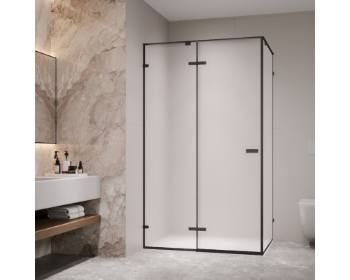 Душевой уголок с распашной дверью на петлях - RGW SV-040B 1200x800