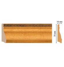 Плинтус напольный DECOMASTER 193-1223 (70*16*2400мм)