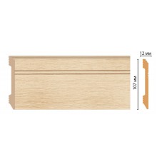 Плинтус напольный DECOMASTER D105-71ДМ (107*12*2400мм)