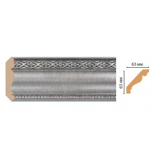 Плинтус потолочный DECOMASTER 146-55 (63*63*2400мм)