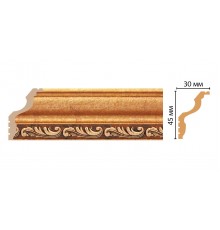Плинтус потолочный DECOMASTER 148B-1223 ДМ (45*30*2400 мм)