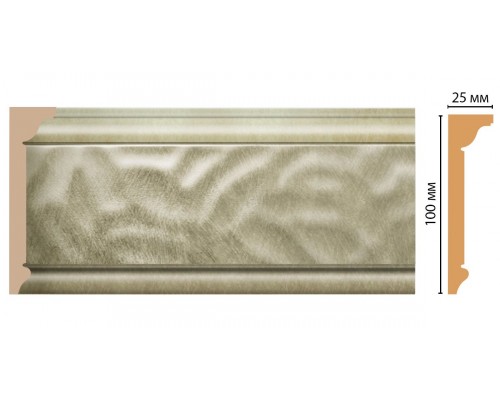 Плинтус потолочный DECOMASTER D215-373 (100*25*2400мм)