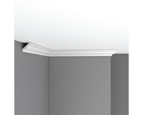 Плинтус потолочный гладкий DECOMASTER 96015 (40*40*2400мм)