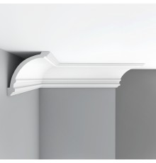 Плинтус потолочный гладкий DECOMASTER 96273 (155х148х2400мм)