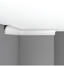 Плинтус потолочный гладкий DECOMASTER DP-16F гибкий (68*55*2400мм)