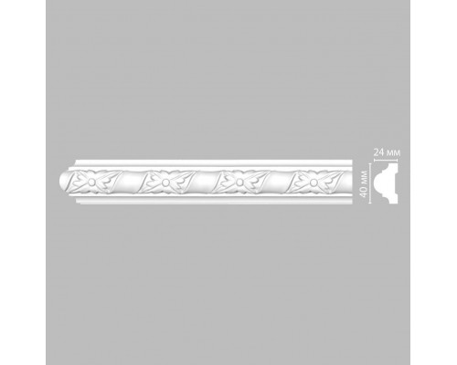 Молдинг с рисунком DECOMASTER DT-8051 (40*24*2400мм)