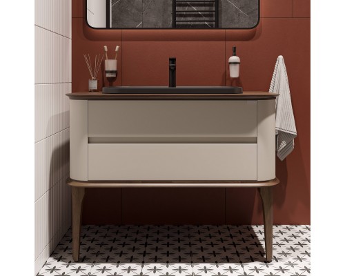 Тумба с раковиной STWORKI Pier 120 mink