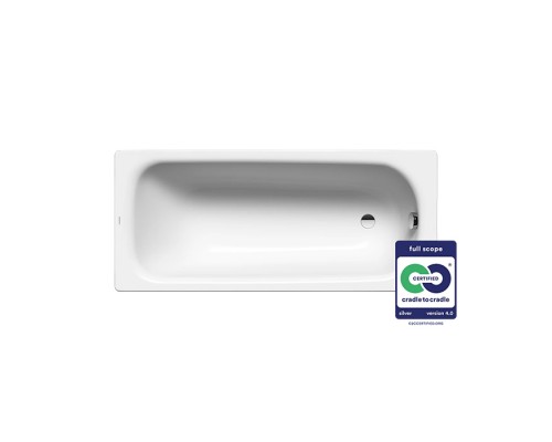 Kaldewei Saniform Plus Ваннa встраиваемая 180х80см, мод.375-1, цвет: белый. 581470000000,  112800010001